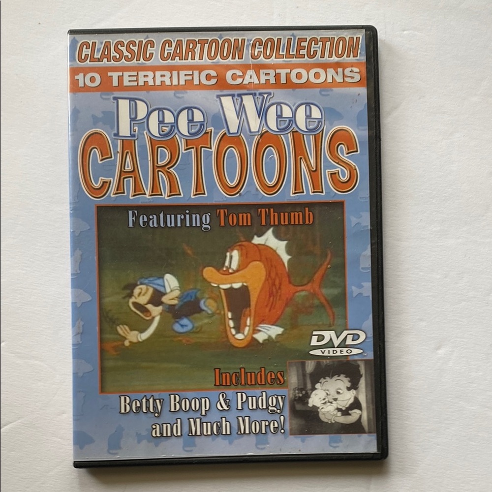 10/$10 Pee Wee Cartoons DVD - Classic Cartoon Collection